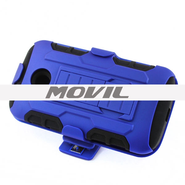 NP-1837  PC silicón robot funda para Motorola Moto E XT1021-3